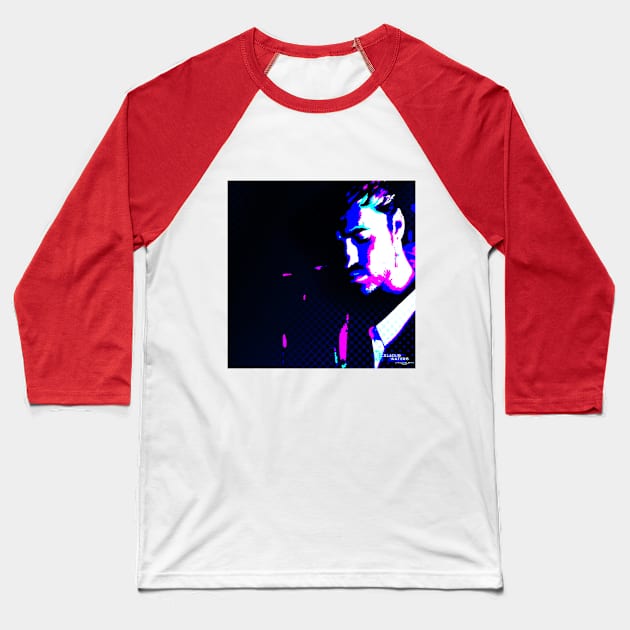 Pop dot george michael Baseball T-Shirt by EnceladusWaters